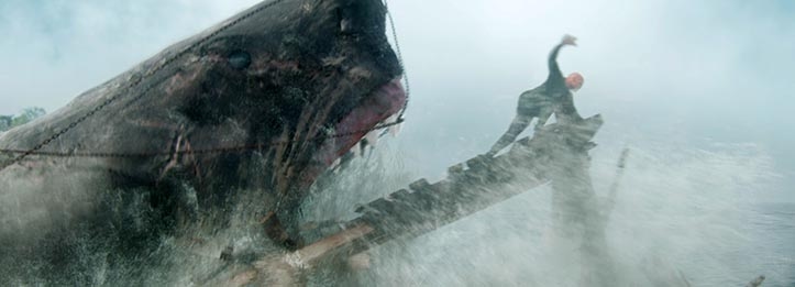 Jason Statham Fights A Shark (Again) In Meg 2: The Trench image