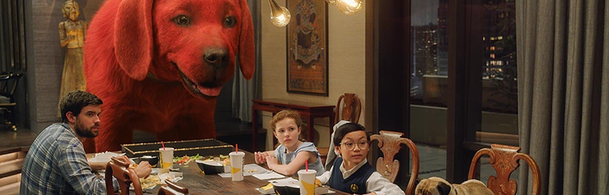 Exclusive Interview: John Cleese, Darby Camp, and Tony Hale of Clifford the Big Red Dog image